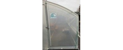 FLD017-PE2X  - 4 Saisons Plus - Larg. 4m00 DEMI-LUNE DROITE SERRE 4 SAISONS PLUS  - 1  