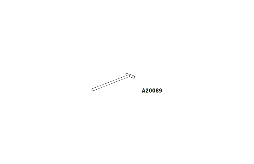 A20089  - Tubes & Arceaux Tube d'extrémité T en 1m29 pour Serre Mini, Abri-légumes et 4 Saisons plus  - 2  