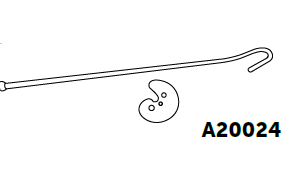 A20024  - Pièces détachées PIQUET HELICE (sol sablonneux)  - 3  