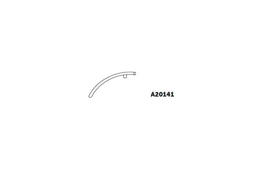 A20141  - Tubes & Arceaux Arceau C1 pour Serre Mini  - 1  