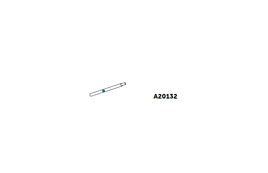 A20132  - Tubes & Arceaux Pied droit D pour serre mini  - 1  