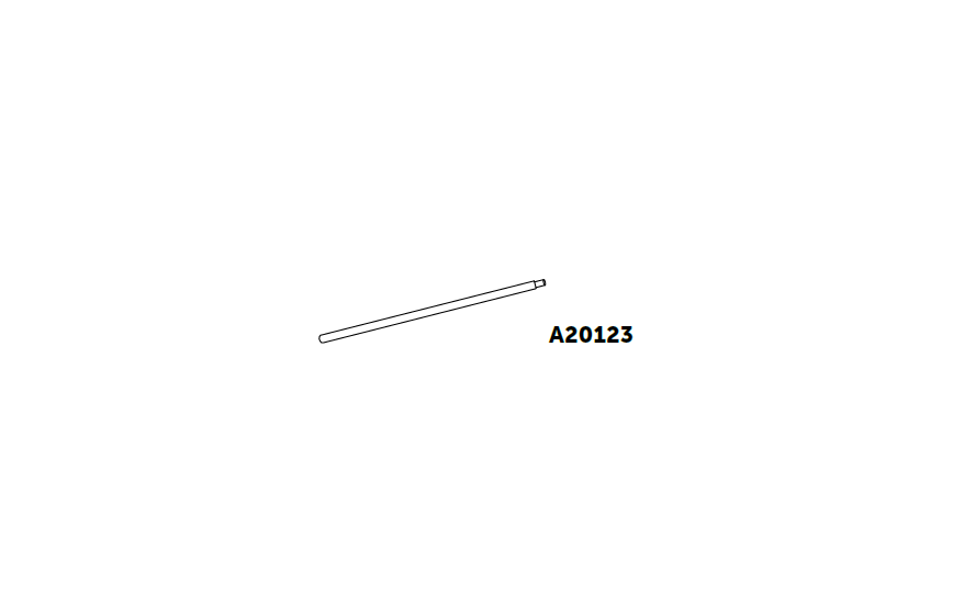 A20123  - Tubes & Arceaux Tube Ø18,LONG 1m90 avec 1 manchon  - 1  