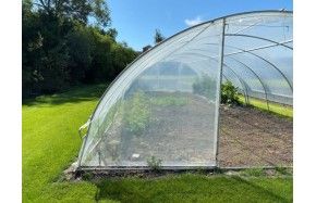 Serre Super & Bretagne - Larg. 5m80 , demi-lune gauche pour serre Super & Bretagne  | Serres Tonneau