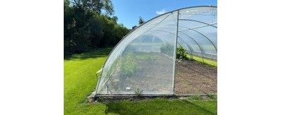 Serre Super & Bretagne - Larg. 5m80 , demi-lune gauche pour serre Super & Bretagne  | Serres Tonneau