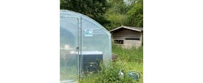 FLD016-PE2X  - 4 Saisons - Larg. 3m00 DEMI-LUNE DROITE SERRE 4 SAISONS  - 1  