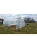 Serre de jardin - 4 Saisons Plus 4m00 x 4m50