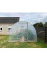 Serre Tonneau - modèle Jardinière - Longueur 6m - largeur 3m - surface 18m² - toujours 2 portes
