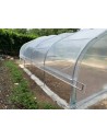 Serre Tonneau - fixation sur béton - largeur 5m longueur 6m
