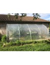 Serre adossée au mur 2m x 9m - surface 18m² | Serres Tonneau