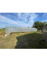 Serre de jardin 3m x 10.5m pieds droits 31.5m²| Serres Tonneau