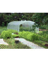 Bâches enterrée pour Serre Abri-tomates, pieds droits ou forme arrondie, 3,00 m X 3.00 m | Serres Tonneau