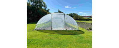 Housse de porte largeur 1.60m, pour serre Super ou Bretagne largeur 5.80m | Serres Tonneau