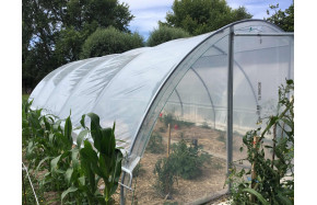 Bâche pour serre Gothique largeur 4.50 m longueur 6m | Serres Tonneau