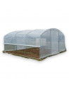 Serre tunnel de jardin 4m x 4.5m pieds droits|Serres Tonneau