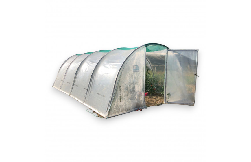 Serre de jardin 3.7m x 4.5m aération au faîtage|Serres Tonneau Serre de jardin 3.7m x 4.5m aération au faîtage|Serres Tonneau