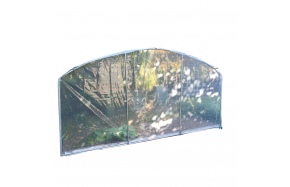 1 façade d'occasion sans porte - Serre 4 Saisons Plus