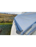 Récupérateur de pluie pour serre de 3 m à 4 m de large - long. 4,5 m