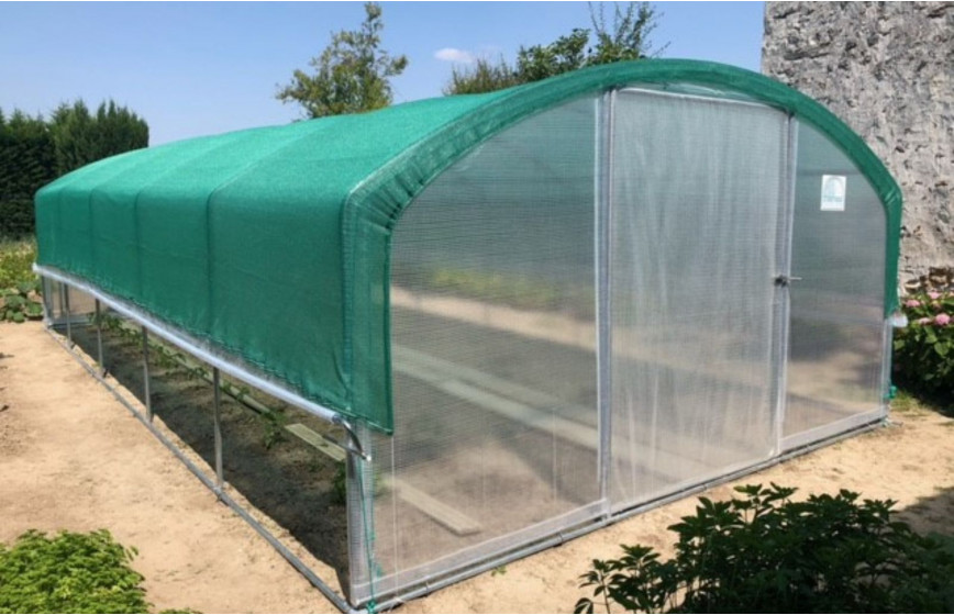 OMB014-030  - Filets d'ombrage pour serres 4 Saisons Plus OMBRAGE 4 SAISONS PLUS ET GOTHIQUE 3m00 Longueur 4m50
 - 1