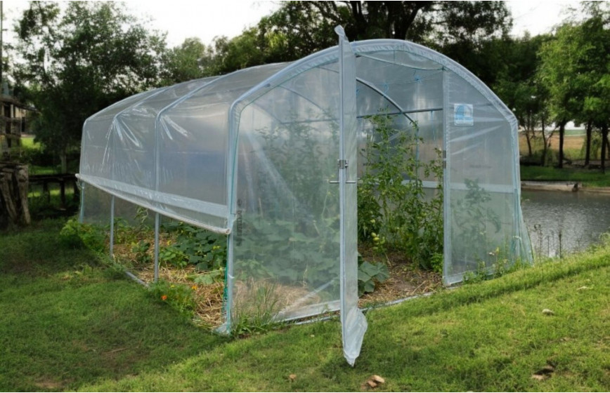 Serre 4 Saisons avec aérations latérales 3m X 4.50M - 1 porte