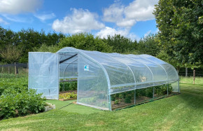Serre maraîchere à pieds droits 5m x 4.5m |Serres Tonneau