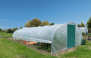 Serre maraîchère à pieds droits 5m x 12m | Serres Tonneau