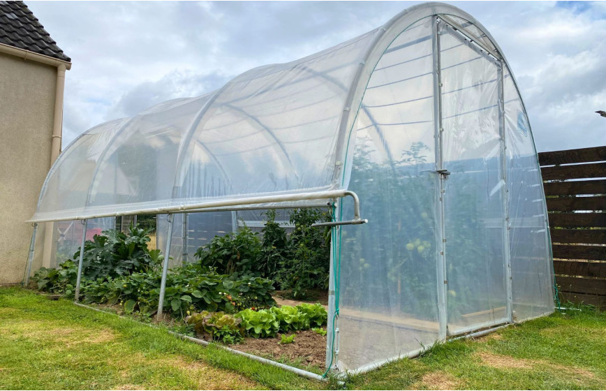 Serre de jardin 3 x 4.5m cultivez la tomate | Serres Tonneau Serre de jardin 3 x 4.5m cultivez la tomate | Serres Tonneau