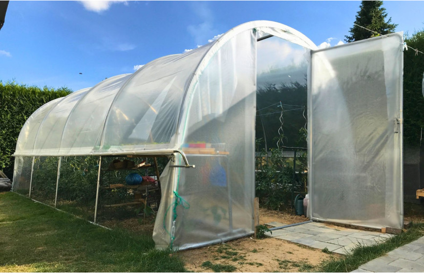 Serre de jardin 3 x 6m culture de la tomate | Serres Tonneau