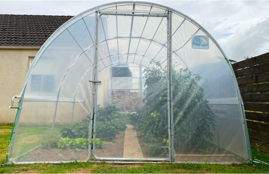 2 façades en promotion pour serre Jardinière | Les Serres Tonneau 2 façades en promotion pour serre Jardinière | Les Serres Tonneau