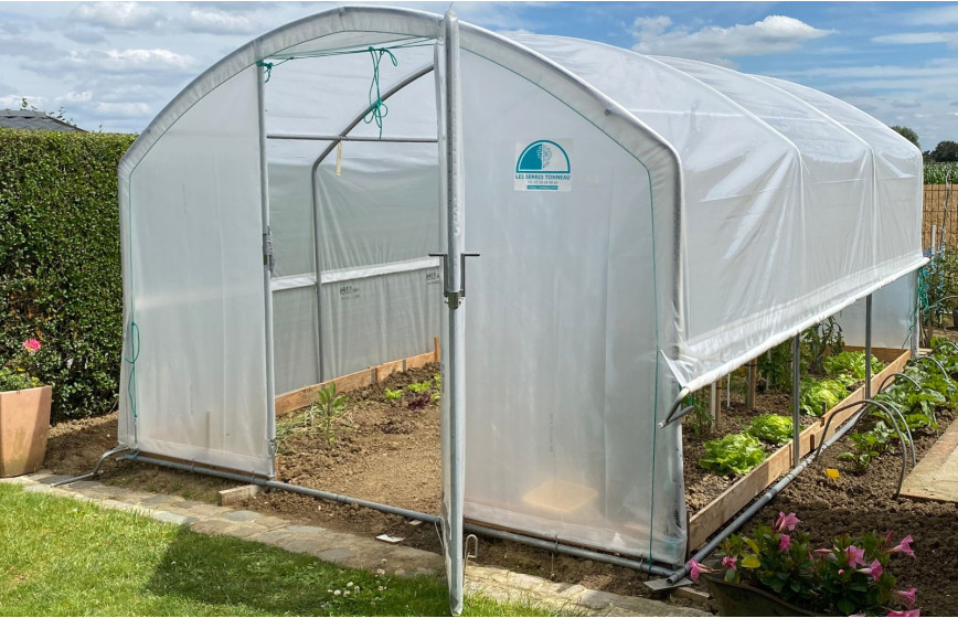 Déstockage : Demi-lune droite et gauche pour serre 4 Saisons | Serres Tonneau