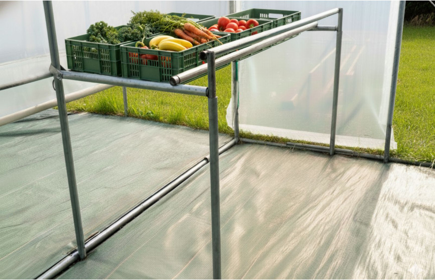 Support cagettes maraîchers - Kit de départ | Les Serres Tonneau