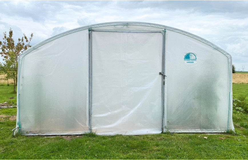 Déstockage : Demi-lune droite et gauche pour serre 4 Saisons | Serres Tonneau