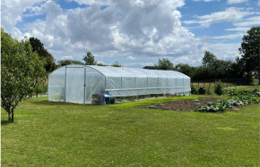 La Serre Tonneau,  4 Saisons Plus,  4m00 x 12m00,  Surface : 48m²