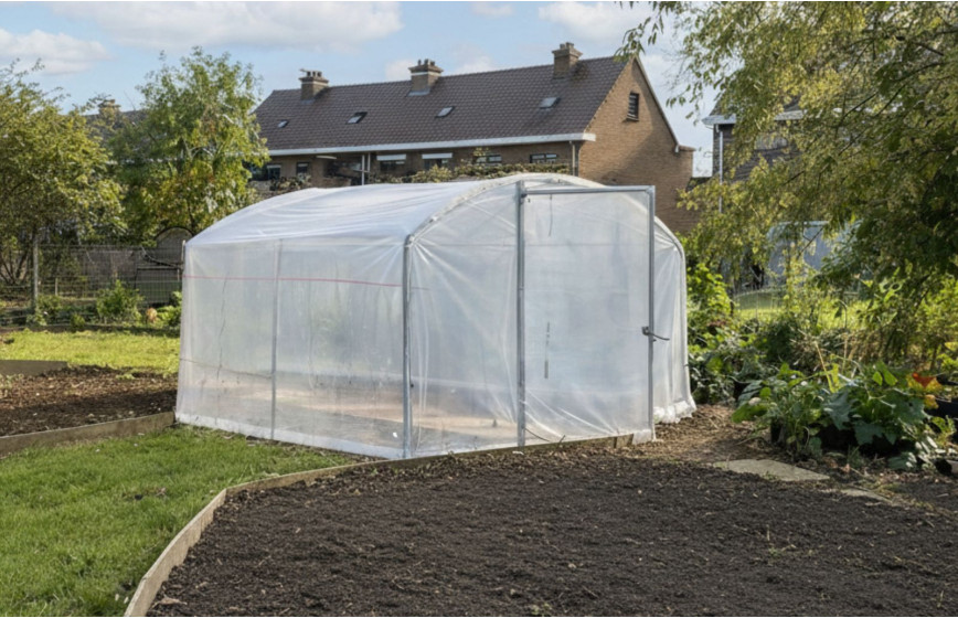 Serre Tonneau modèle 4 Saisons Plus , largeur 4m, longueur 3m,