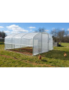Serre tunnel de jardin 4m x 4.5m pieds droits|Serres Tonneau