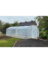 Serre tunnel de jardin 4m x 6m pieds droits |Serres Tonneau