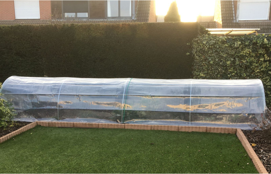 Tunnel de forçage | Serre Chenille 1,30m x 5m|Serres Tonneau