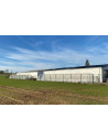 Serres professionnelles tunnels 3,70m x 30m | Serres Tonneau
