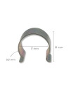 Clips en acier diamètre 18 mm | Serres Tonneau