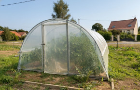 Housse pour porte de serre largeur 1m | Serres Tonneau