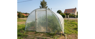 Housse pour porte de serre largeur 1m | Serres Tonneau