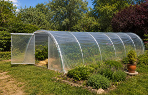 Serre de jardin pour maraîchage 4,00m x 12m | Serres Tonneau