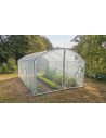 Serre Tonneau - Abri cultures - 3m x 4.5m - Pieds droits - bâche enterrée.