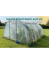 Bâche serre transparente 200µ à la coupe | Serres Tonneau