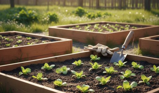 travaux au jardin avril