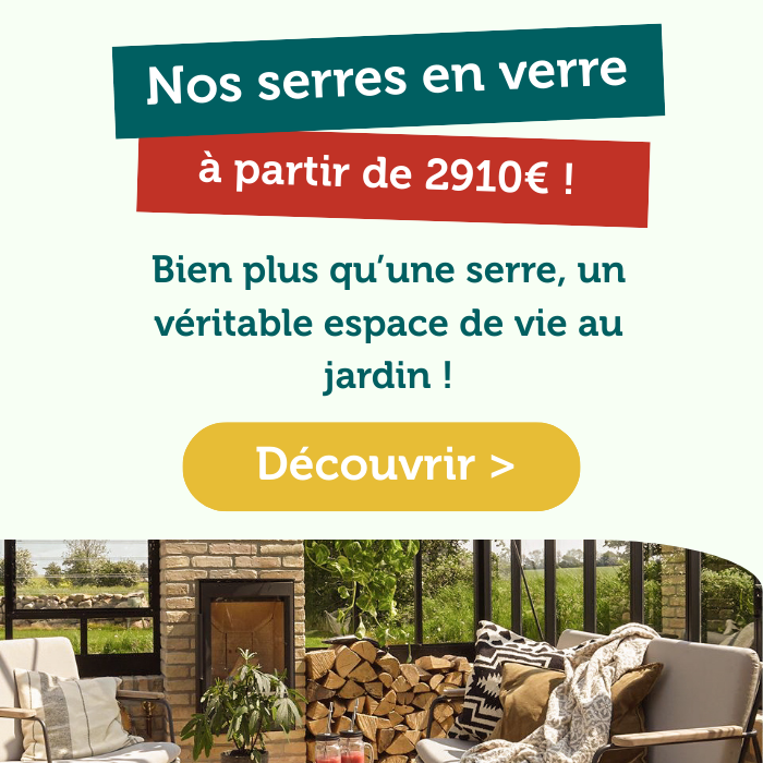 serre en verre nouveau