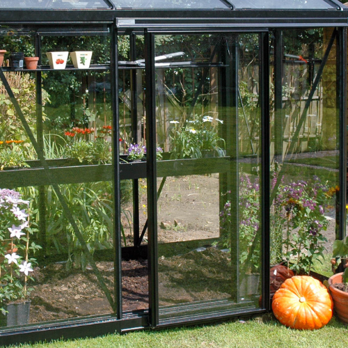 Portes coulissante serre verre