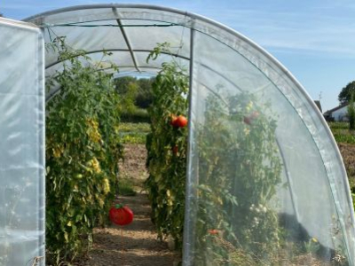 Comment faire un ourlet sur une bâche de serre ?