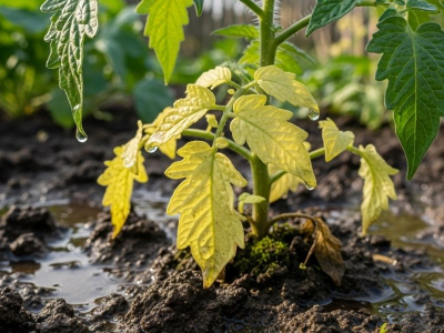 Feuilles de tomates qui jaunissent : que faire ?