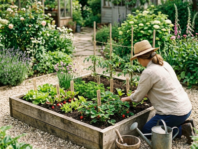Comment organiser un carré potager ?